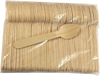 WOODEN SPOON (140 MM) 100 PC-PKT